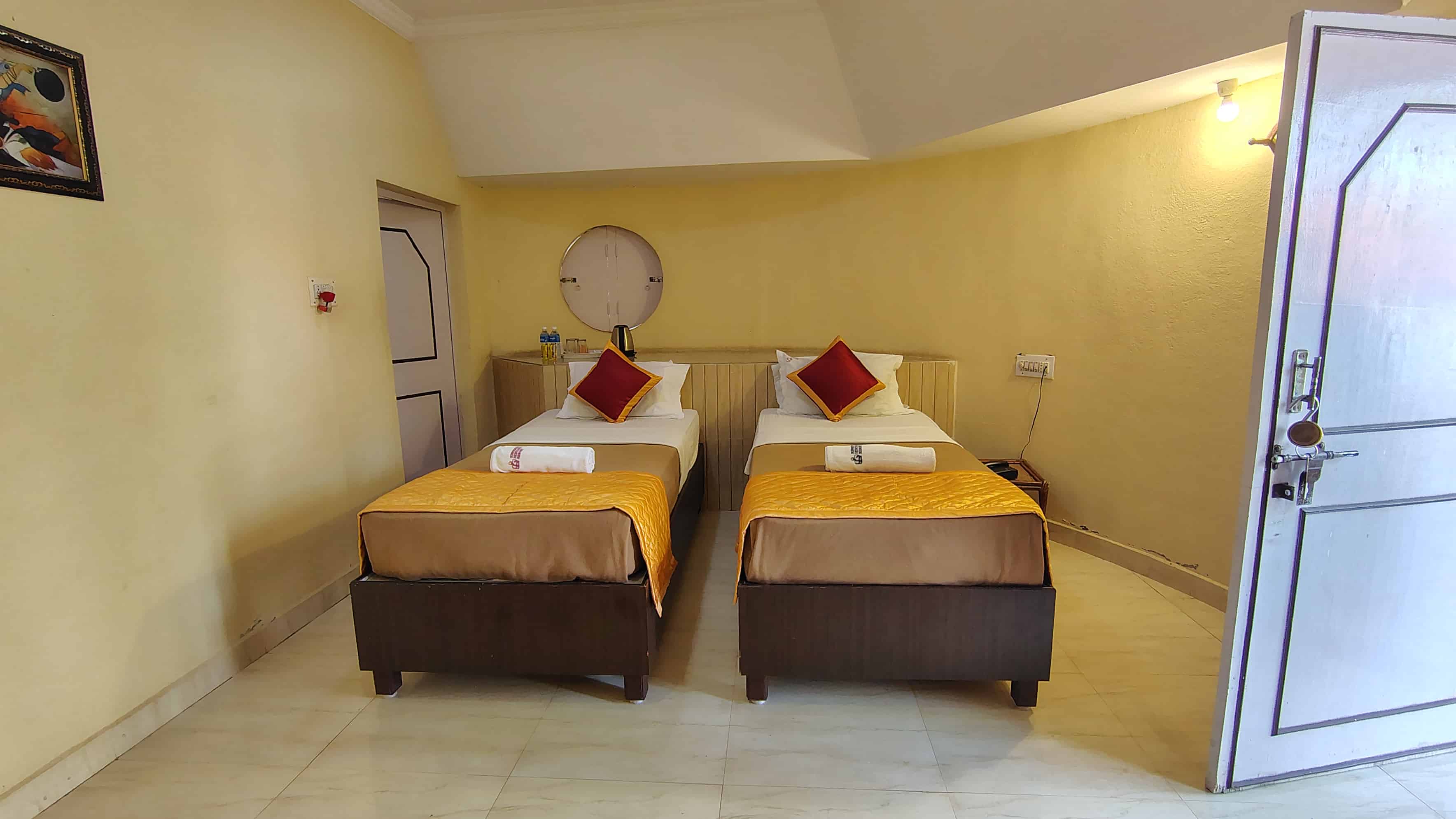 Lobby of KISHKINDA HERITAGE RESORT Hotel Hampi - Budget Hotels in Hampi