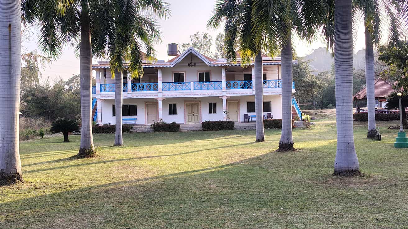 Lobby of KISHKINDA HERITAGE RESORT Hotel Hampi - Budget Hotels in Hampi