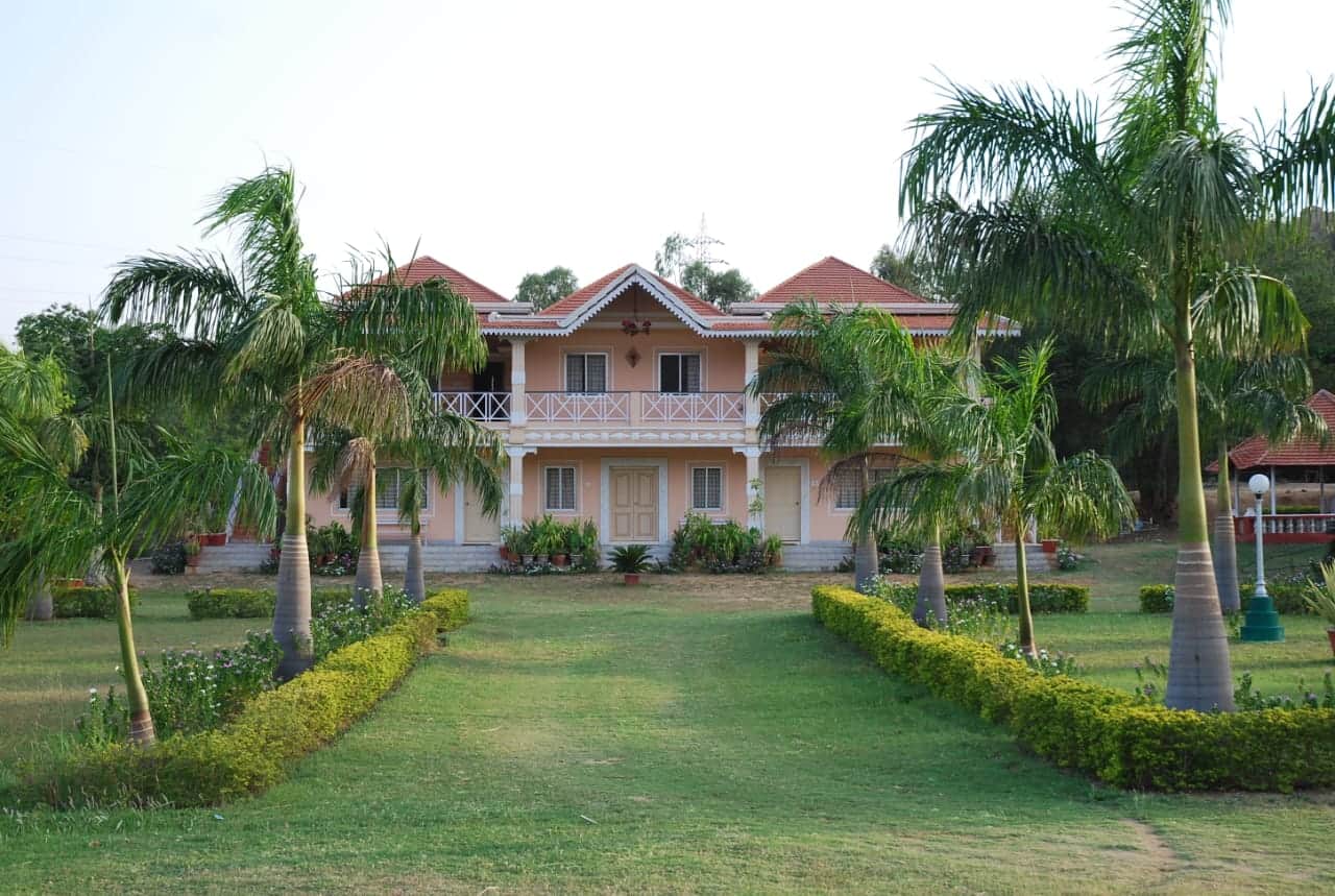 Lobby of KISHKINDA HERITAGE RESORT Hotel Hampi - Budget Hotels in Hampi
